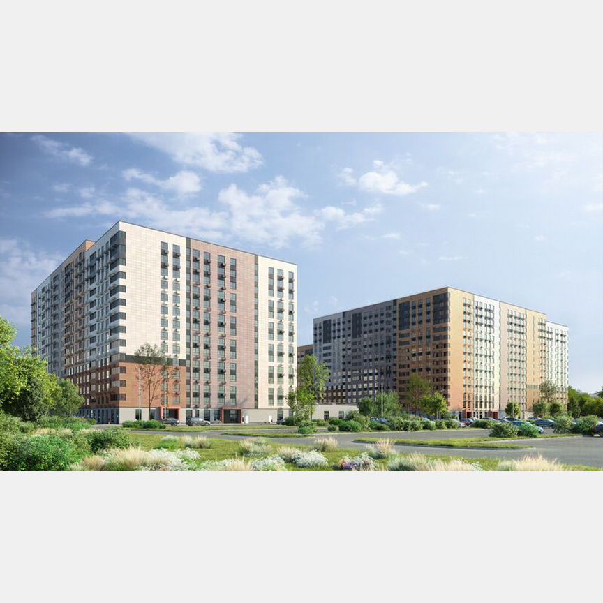 2-к. квартира, 57 м², 12/15 эт.