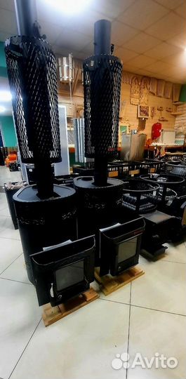 Чугунные Банные печи