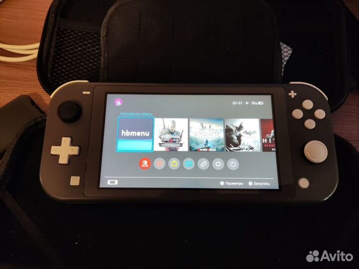 Nintendo switch lite прошитая 512gb