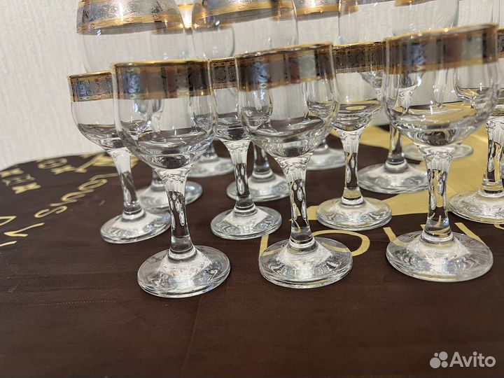 Фужеры богемия