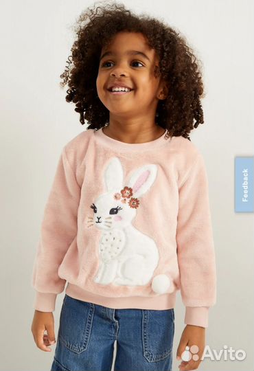 Свитшот на флисе 110 C&A