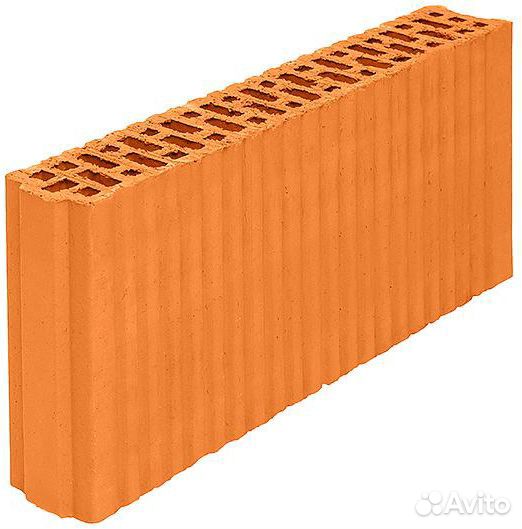 Блок керамический 8 поризованный 4,5 нф Porotherm