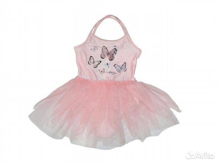 Гимнастический купальник, 110/116,122/128. Новый