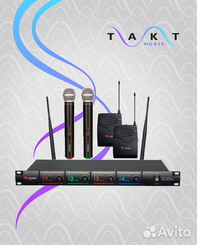 Volta US-4X Беспроводная микрофонная система