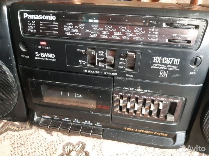 Магнитола Panasonic rх-сs 710