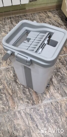 Набор для уборки, Швабра с ведром