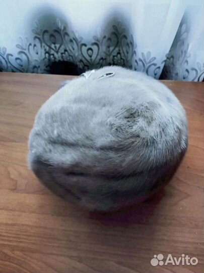 Шапка норковая женская