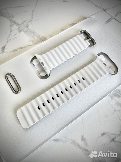 Ремешок Apple Watch Ultra 49mm White Ocean Band