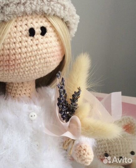 Интерьерная кукла ручной работы