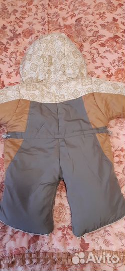 Зимний комбинезон для мальчика 74-80