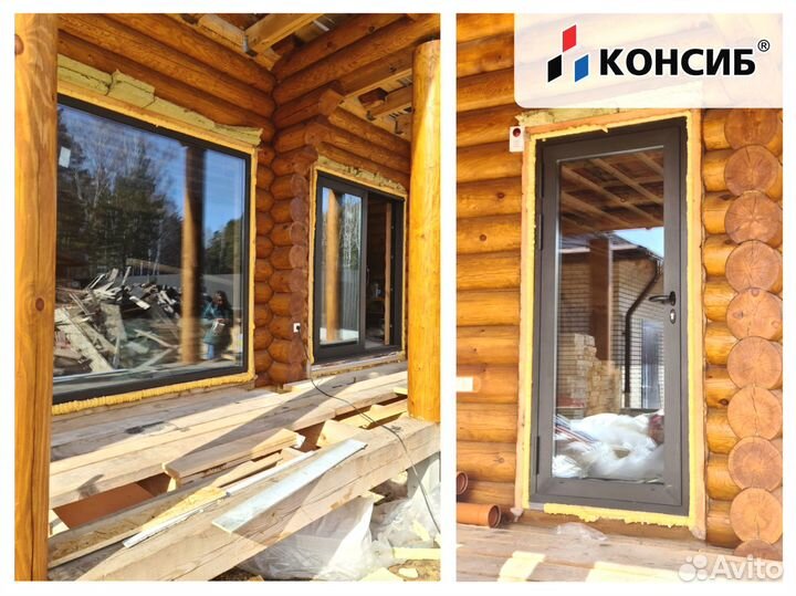 Алюминиевая дверь, входные группы