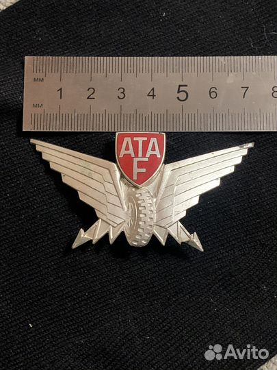 Кокарда водителя автобуса, Италия, 80-е