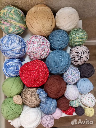 Трикотажная пряжа пакетом