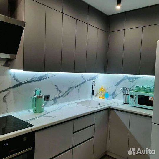 Кухонные гарнитуры угловые прямые.Гарантия