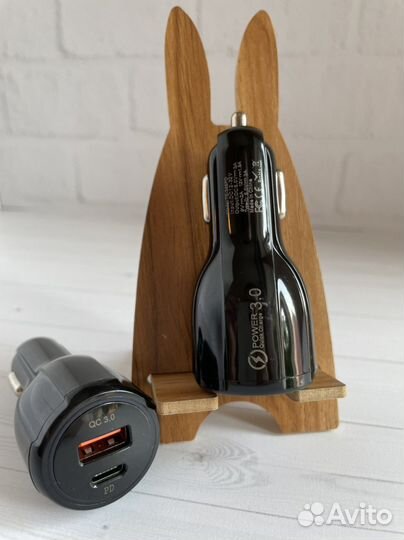 Автомобильная зарядка Baseus USB Type-C