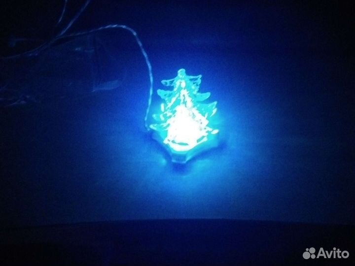 Светящая ёлочка ночник