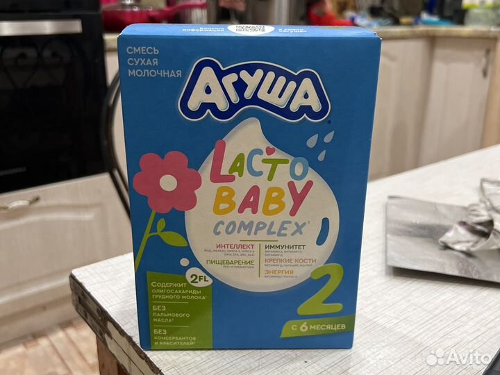 Lacto Baby Смесь Агуша 2