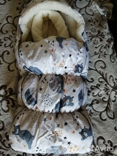 Конверт на выписку зимний