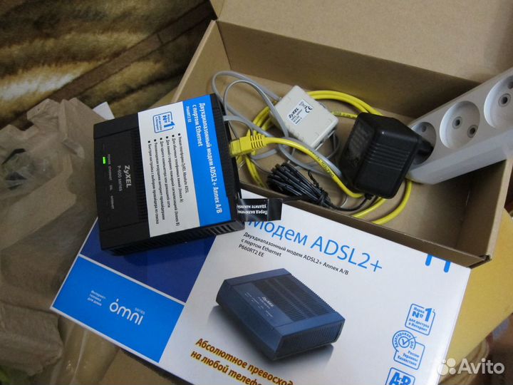 Модем adsl2+ Zyxel P660RT2 EE
