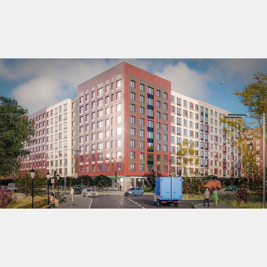 2-к. квартира, 56,5 м², 3/9 эт.