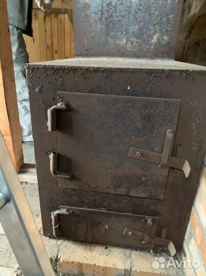 Печь металлическая для бани или дома