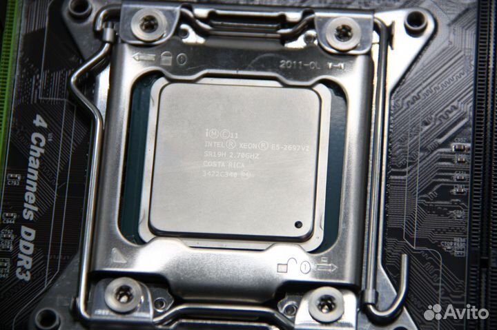 Комплект Xeon 2697v2 (12-24 ядер) +64 gb+x79 Turbo