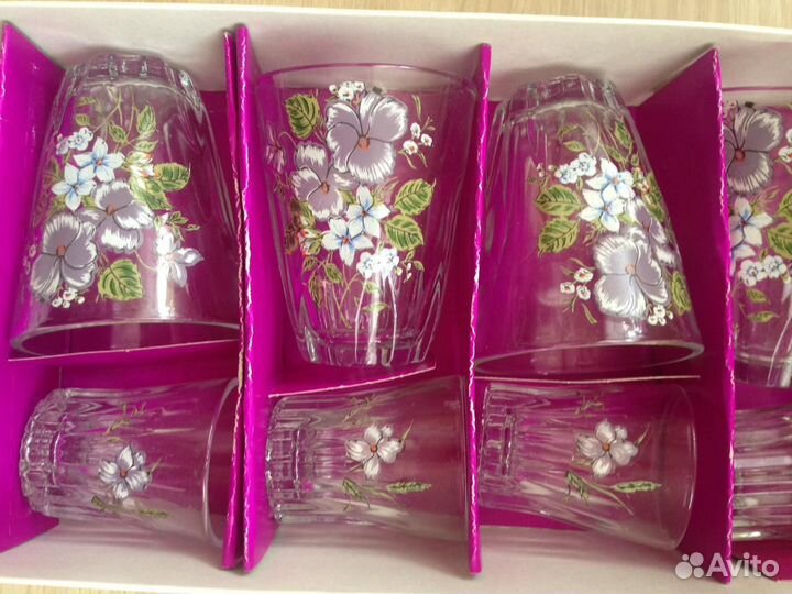 Стаканы (бокалы) новые (набор - 12 шт)