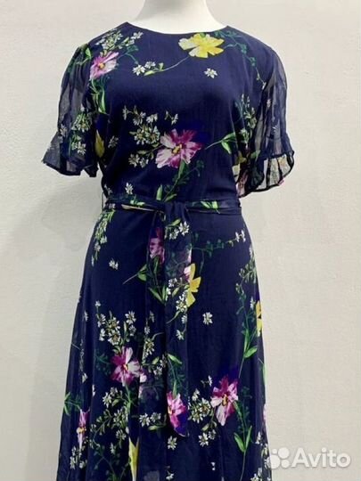 Платье миди летнее dkny