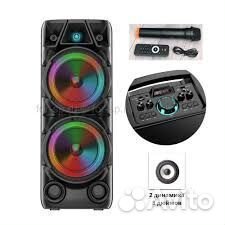 Новые блютуз колонки-караоке ZQS-8210