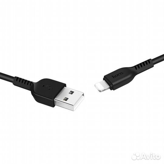 Кабель hoco X20 USB - Lightning 2.4A, 1m