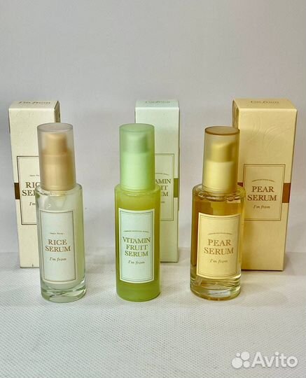 I'm from сывортка Rice Pear Vitamin tree Serum