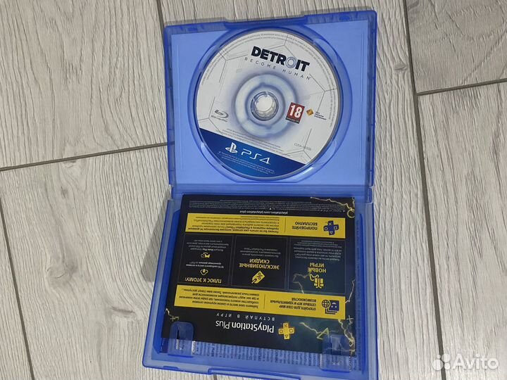 Диски на ps4 Detroit