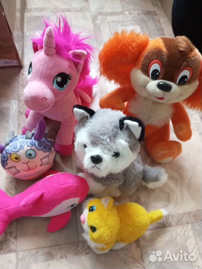 Мягкие игрушки пакетом