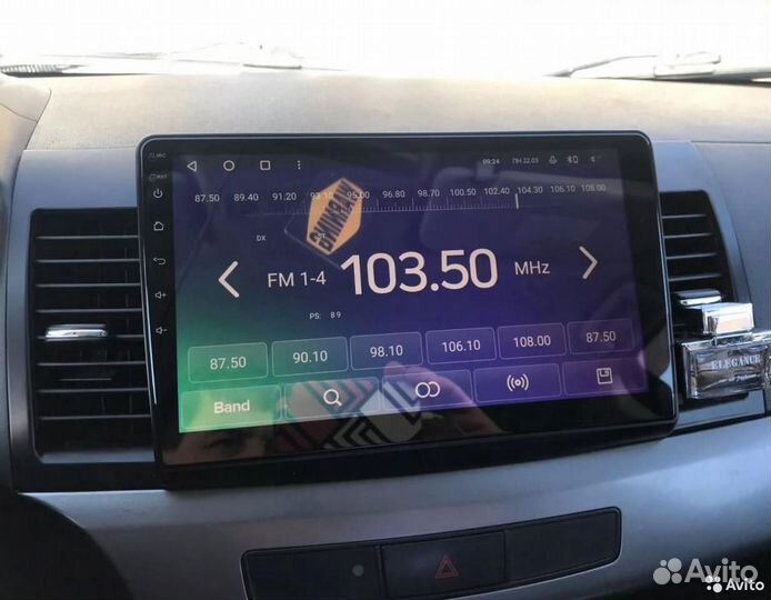 Магнитола Mitsubishi Lancer X 10 Android Qled SIM