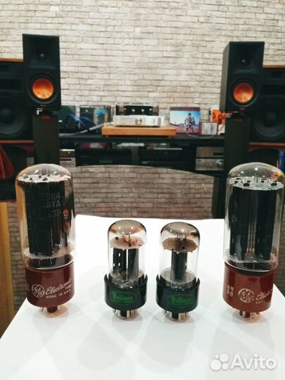 Лампы 300B, 6SN7GTB, 5R4GYA