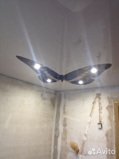 Натяжные потолки любой сложности