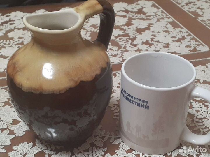 Глиняный/керамический кувшин