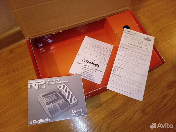 Гитарный проц digitech rp 250 + Микшер Behringer X