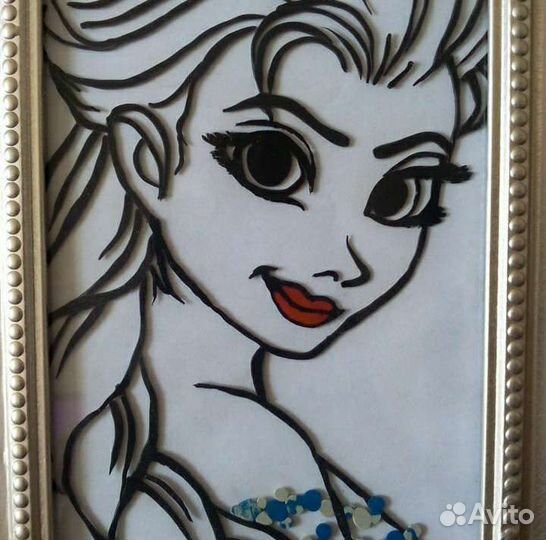 Картина из пластилина