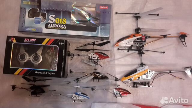 Модели вертолетов радиоуправляемых на запчасти
