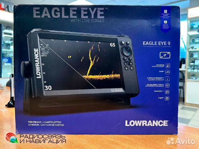 Эхолот с live датчиком Lowrance Eagle EYE