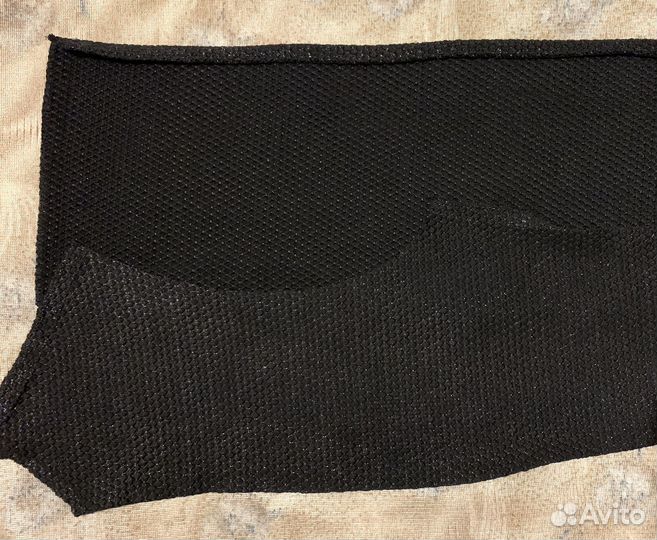 Отрезы ткань змеиная стрейч черная с люрексом