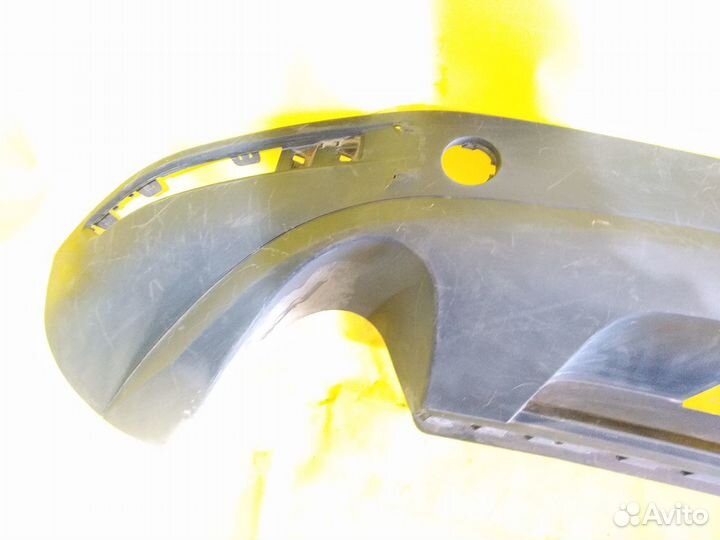 Спойлер заднего бампера VW Touareg NF тоуарег 2010