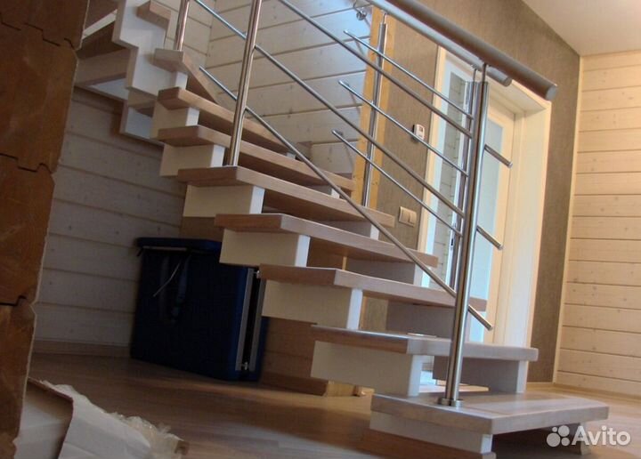 Лестницы на металлокаркасе