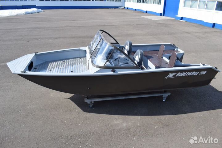 Новая лодка алюминиевая Gold Fisher 500 DCM Fish