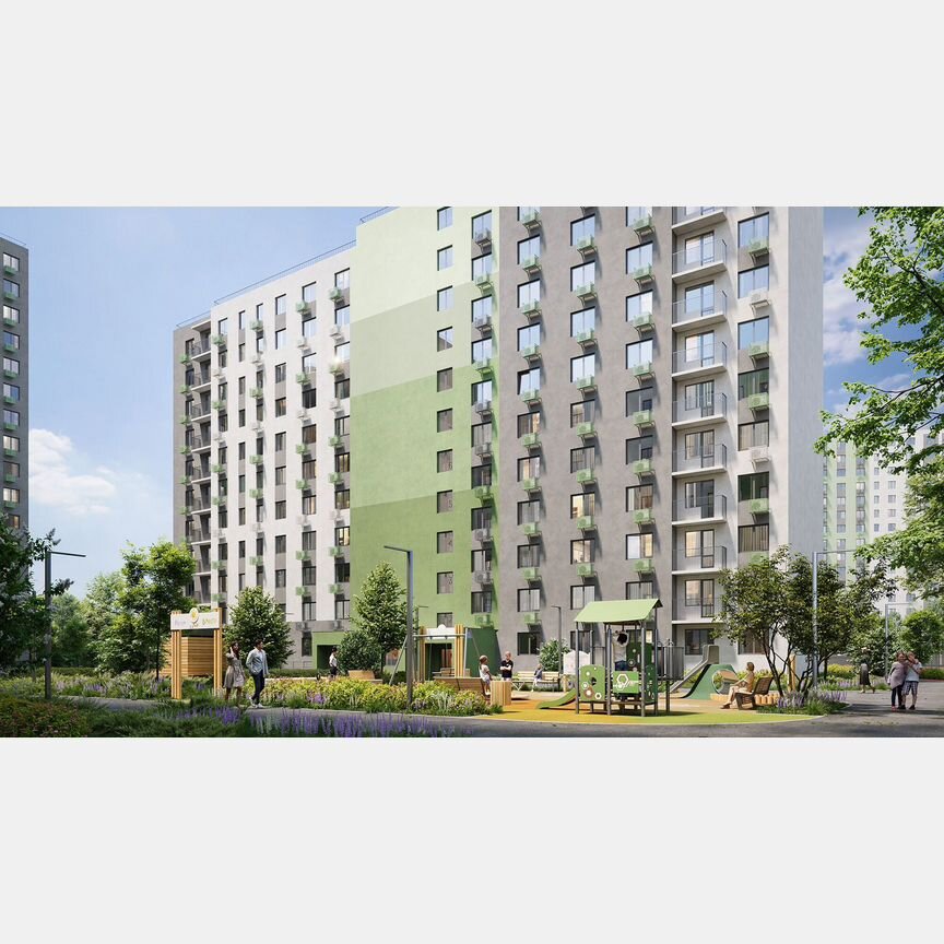 2-к. квартира, 49,7 м², 8/14 эт.
