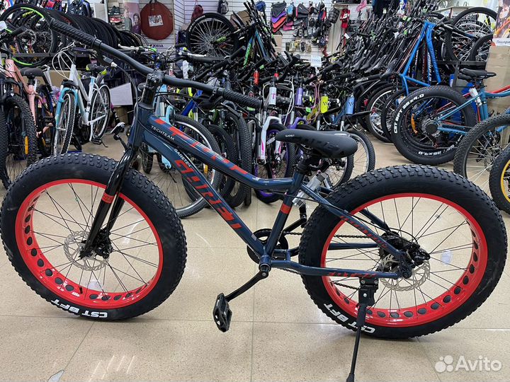 Подростковый фэтбайк garet 24