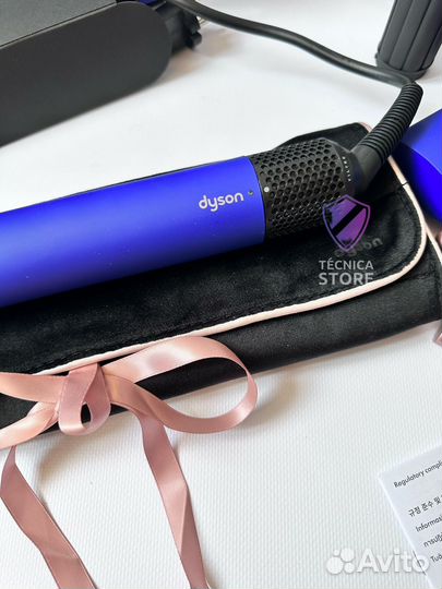 Стайлер dyson airwrap vinca blue long новый