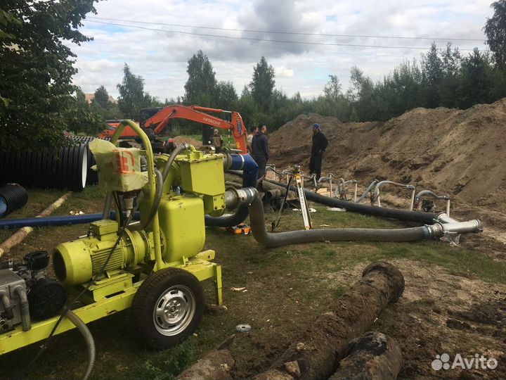 Водопонижение иглофильтрами