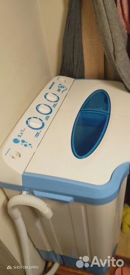 Стиральная машина с отжимом полуавтомат